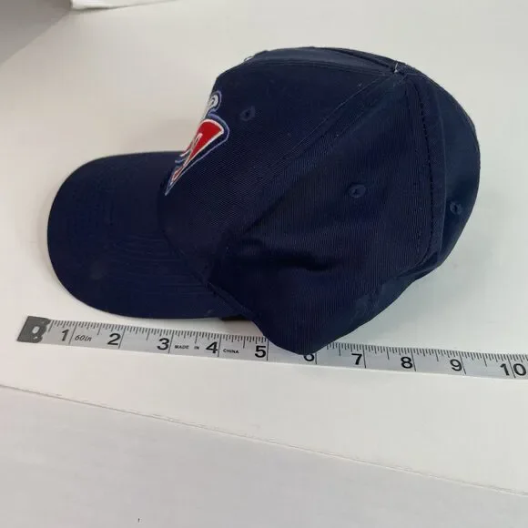 Vintage Anaheim Angels SnapBack Hat, Dark Blue, Logo Athletic, Wing Logo - Picture 9 of 9